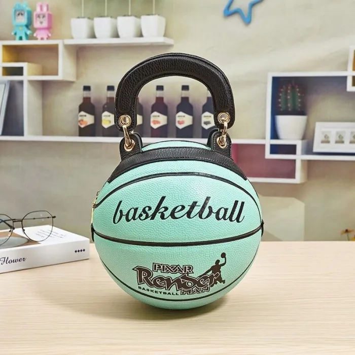Basketball shaped - shoulder bag - womenTorebki