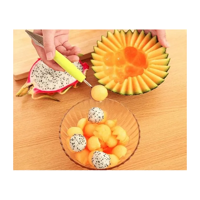 Creative fruits carving knife - spoonKitchen knives