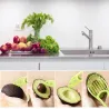 3 in 1 - avocado peeler - slicer - plastic knifeKitchen knives