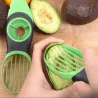 3 w 1 - obieraczka do awokado - krajalnica - plastikowy nóżNoże kuchenne