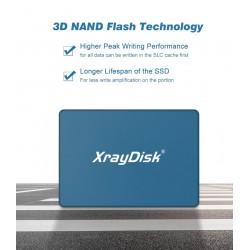 XrayDisk SSD 2,5 '' SATA3 - Dysk twardy - 60GB - 120GB - 128GB - 240GB - 256GB - 480GB - 512GBDyski twarde
