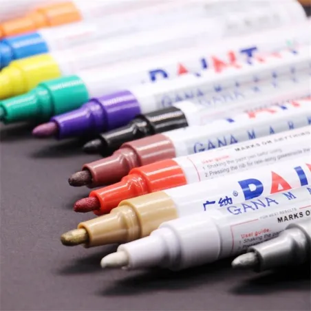 Waterproof - Pen - Car - Permanent - Paint Markers - StationeryOłówki & Długopisy