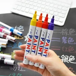 Waterproof - Pen - Car - Permanent - Paint Markers - StationeryOłówki & Długopisy