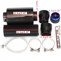 Universal - Carbon Fiber - Cold Air Filter Box - 1 setInterior parts