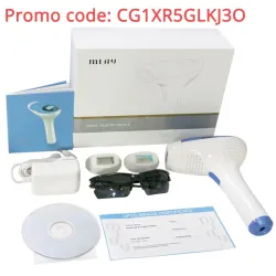 IPL Hair Removal Machine - Epilator - Permanent - Hair RemoverWłosy