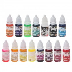 10ML - Epoxy - Resin - Pigment - UV - Coloring Dye - Colorant - 15 ColorsZabawki