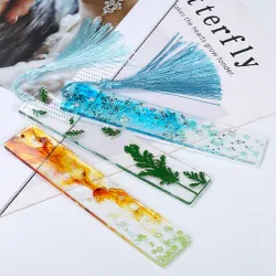 Rectangle - Silicone Bookmark - Mold - DIY - Resin JewelryZabawki