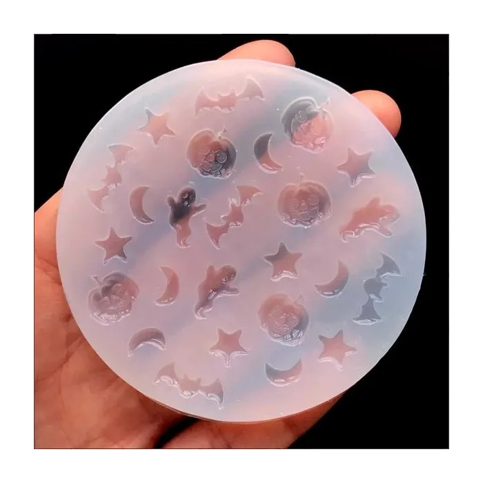 Assorted Halloween - Silicone Mold - Resin Jewelry MakingToys