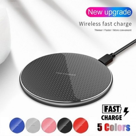 10W - Fast Wireless Charger - iPhone XS Max XR 8 Plus - USB - Charging PadŁadowarki