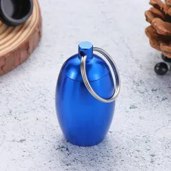 Aluminum Case - Keychain - WaterproofBreloczki Do Kluczy
