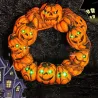 Halloween - Jack-o'-Lantern - LED - Pumpkin - Door HangerHalloween & Impreza