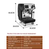 Ekspres do kawy ze spieniaczem mleka do espresso / cappuccino - 15 bar - 220VKawa
