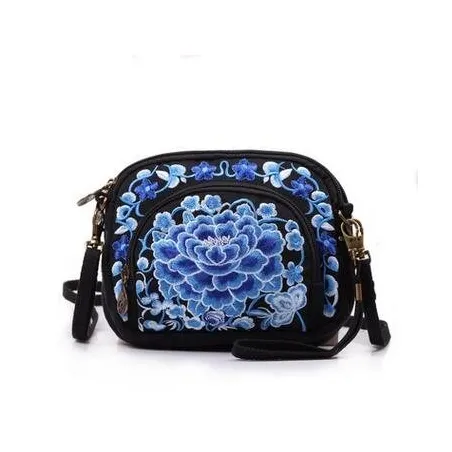 Vintage Zipper Bag - Ethnic National styleTorebki