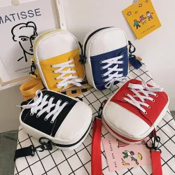 Creative Bag - Shoe style - Shoulder bag - black - red - yellow - blueTorebki