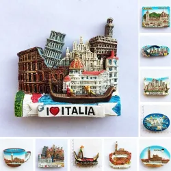 Italy - resin - fridge magnets - toscana - firenzeMagnesy na lodówkę