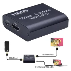 1080P Capture Device - HDMI To USB - 2.0 - 4KPrzełączniki HDMI