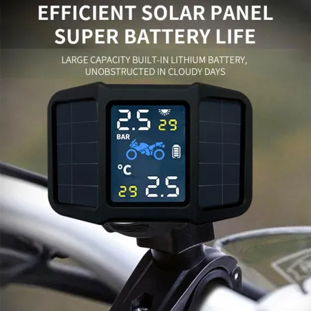 Motorcycle - Tire Pressure Monitoring System - 2 External Sensor - Real-time DisplayNarzędzia