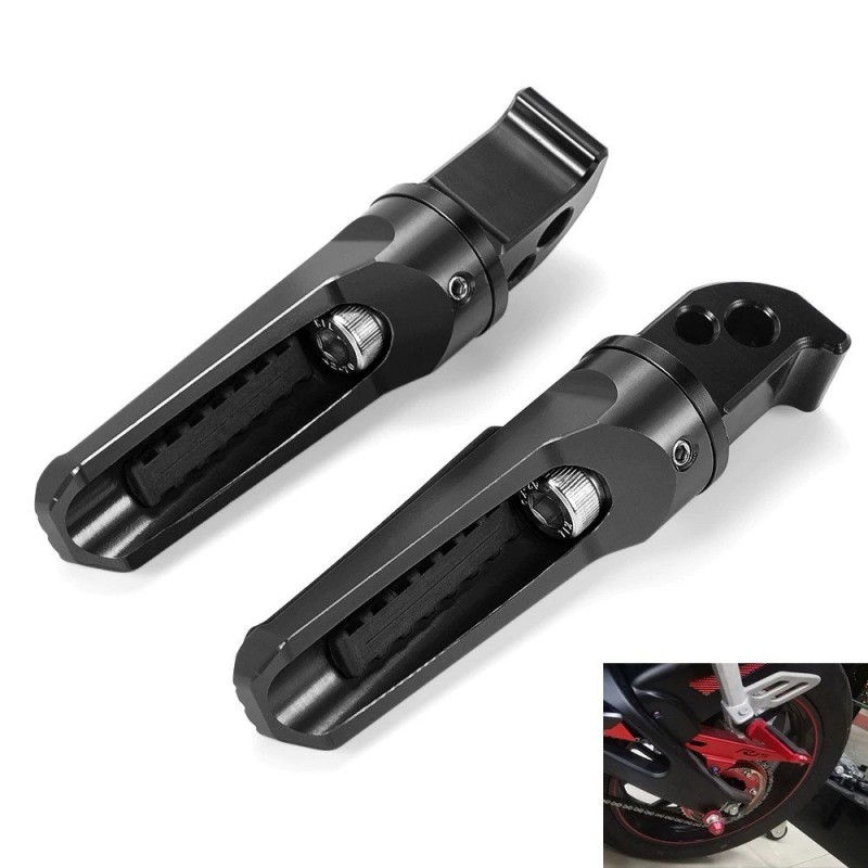 Motorcycle CNC rear footrests for Yamaha YZF R25 R3 R15 MT-03 MT-25 TMAX 530/500Foot rests Motorcycle CNC rear footrests for Yamaha YZF R25 R3 R15 MT-03 MT-25 TMAX 530/500Foot rests