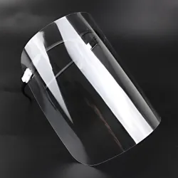 Transparent mouth / face mask - plastic full face shield - visor - lip readingMouth masks