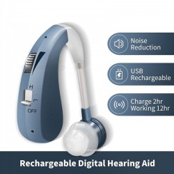 Rechargeable - Mini Digital Hearing Aid - Wireless Ear AidsEar- & Headphones