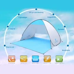 Camping Tent - 2 Persons - Instant Pop Up - Anti UVNamioty