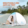 Camping Tent - 2 Persons - Instant Pop Up - Anti UVNamioty