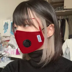 Face Mask - Washable - Black - Blue - RedMaski na usta