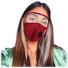 Face Mask - Washable - Black - Blue - RedMaski na usta