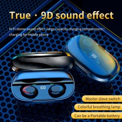 Bluetooth 5.0 - Earphones - 3000mAh - Charging Box - Wireless Headphone - 9D StereoSłuchawki