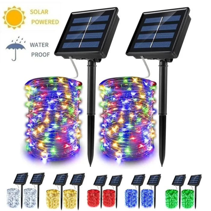 Christmas Decorations - Solar String - Fairy Lights - WaterproofŚwiatła