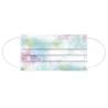 Maseczki na usta / twarz - 3-warstwowe - jednorazowe - wzór tie-dye - 10-20-30-50-60-70 sztukMaski na usta