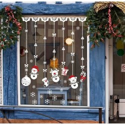 Świąteczna dekoracja - Naklejki okienneŚwięta Bożego Narodzenia