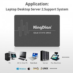 KingDian - SSD - wewnętrzny dysk SSD - 16GB - 32GB - 60GB - 120GB - 128GB - 240GB - 256GB - 480GB - 512GB - 1TB - 2TBDyski tw...