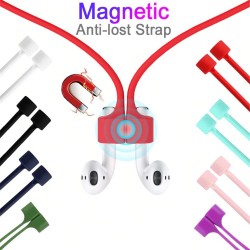 Kabel magnetyczny do słuchawek AirPods - silikonowy - zapobiegający zgubieniuKable