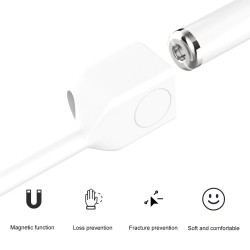 Kabel magnetyczny do słuchawek AirPods - silikonowy - zapobiegający zgubieniuKable
