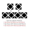 3D modern acrylic mirror - wall stickerWall stickers