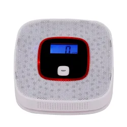 LCD - alarm tlenku węgla - tester zatruć / dymu - detektor - czujnik - monitorBezpieczeństwo w domu