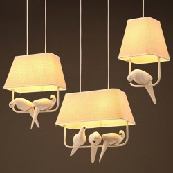 Bird Chandeliers - Led Lamps - Retro Art - E27Światła