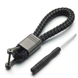 Leather Rope - Car - KeyChainBreloczki Do Kluczy