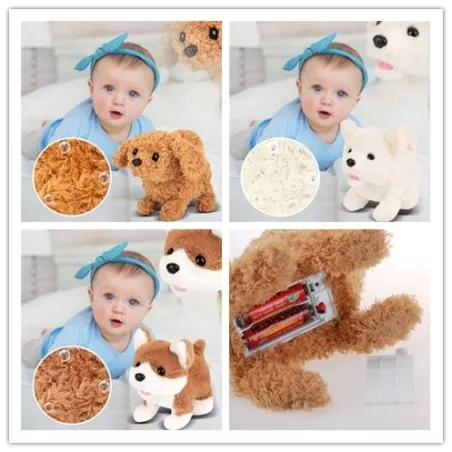 Realistic Teddy Dog - Electric Plush Toy - ChildrenZabawki Pluszowe