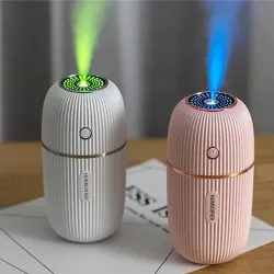 Ultrasonic - Aroma Humidifier - 300ML - Romantic ColorNawilżacze Powietrza