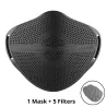 Camouflage - Respirator Face Mask - Silicone - 1pcMaski na usta