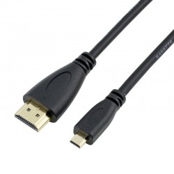 Micro HDMI to HDMI cable - 1080P - Male -Male AdapterKable
