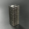 N35 Neodymium magnets - strong magnet block 20 * 10 * 4mm with 4mm hole - 10 piecesN35