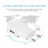 Universal fast charger - single USB port - adapter - EU plugChargers