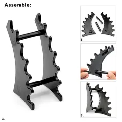 Nail Art - Brush Holder - Black - WhiteWyposażenie