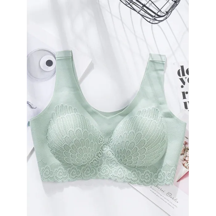 Sexy lace bra - wire-free - push-up - comfortableLingerie
