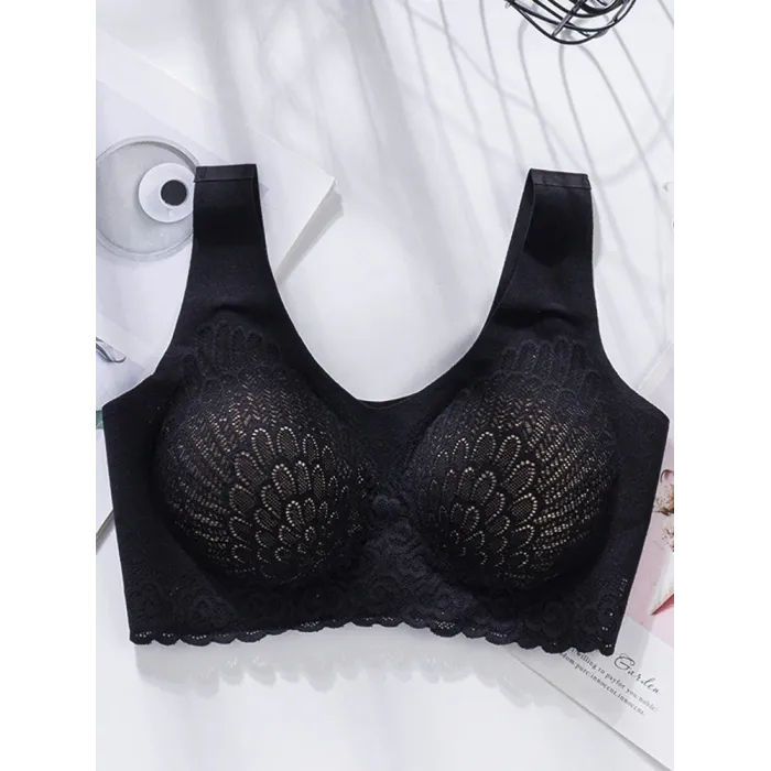 Sexy lace bra - wire-free - push-up - comfortableLingerie