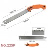 3-edge teeth - hand saw - for garden / pruning / wood / PVC / plastic cuttingKnives & Multitools