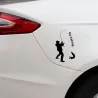 Go Fishing - car sticker - 9.2 * 15.2cmStickers